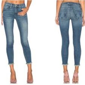 McGuire Denim Newton Skinny Raw Hem in Rosewood 30